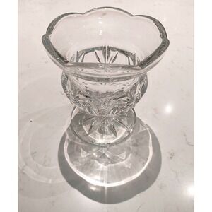 Royal Limited Vintage Crystal Lead Tulip Bowl‎ 8" Tall Vintage
